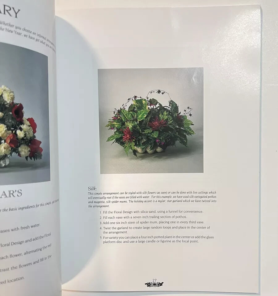 Mastering the Floral Design – Step by Step Guide – 1993 – 80 pages – NEW