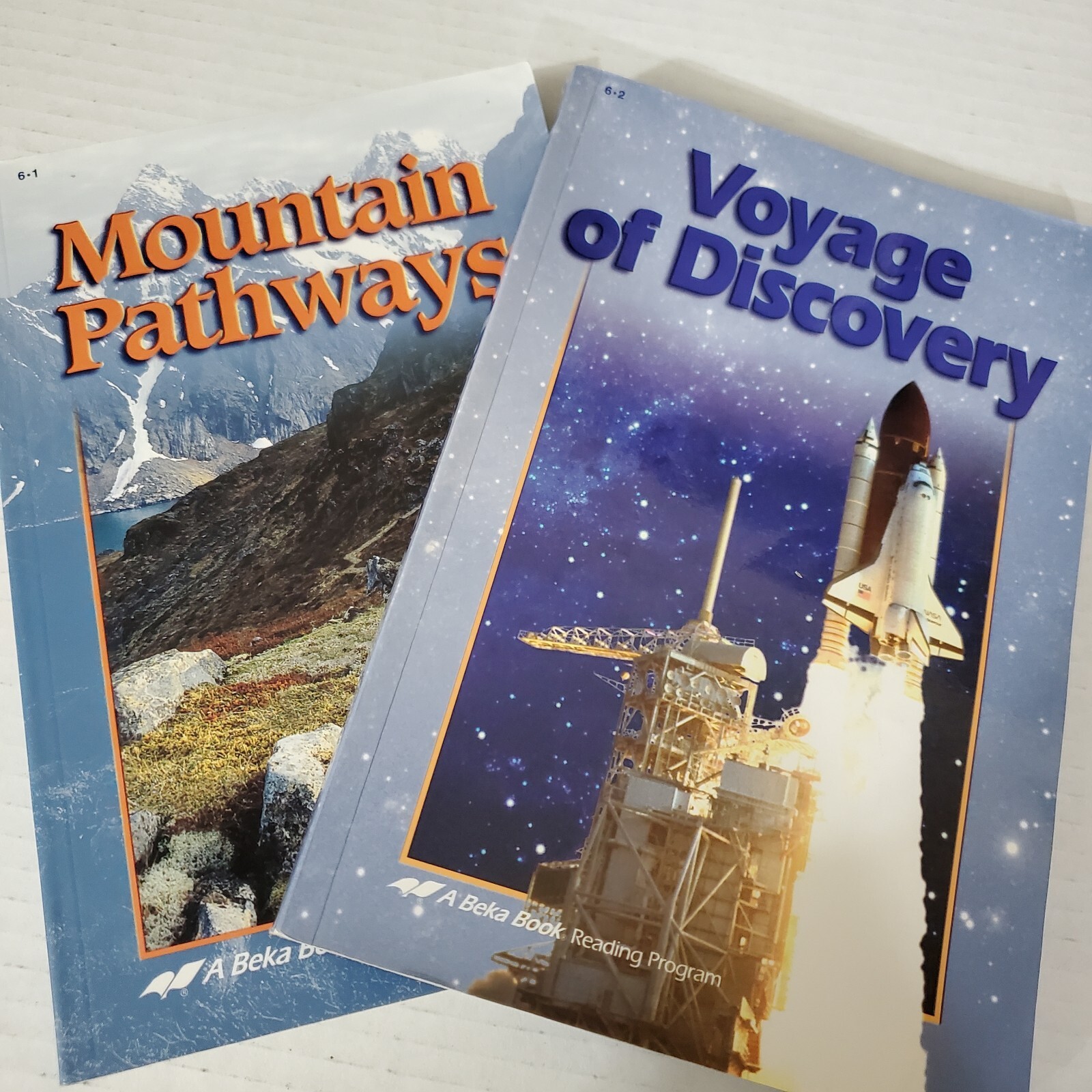 Abeka Reading Books Grade 6 Voyage Of Discovery Mountain Pathways Lot