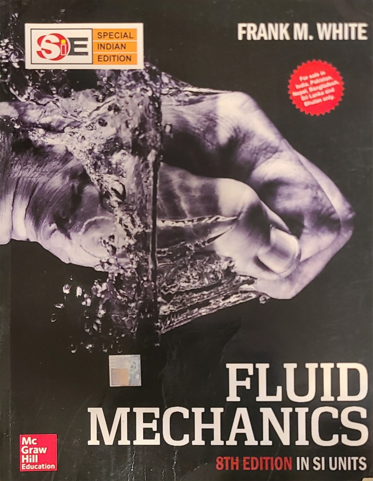 Fluid Mechanics 8th Edition by Frank M White (SI units)