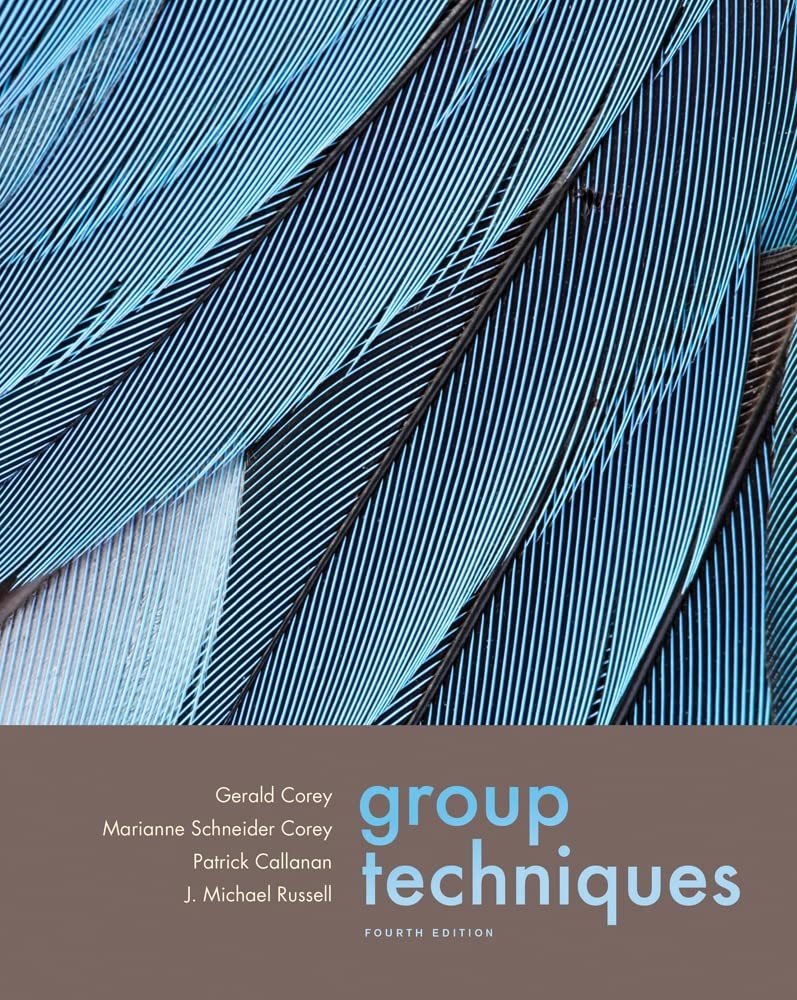 Group Techniques – paperback Corey, Gerald|Corey, Marianne Schneider|Callana…