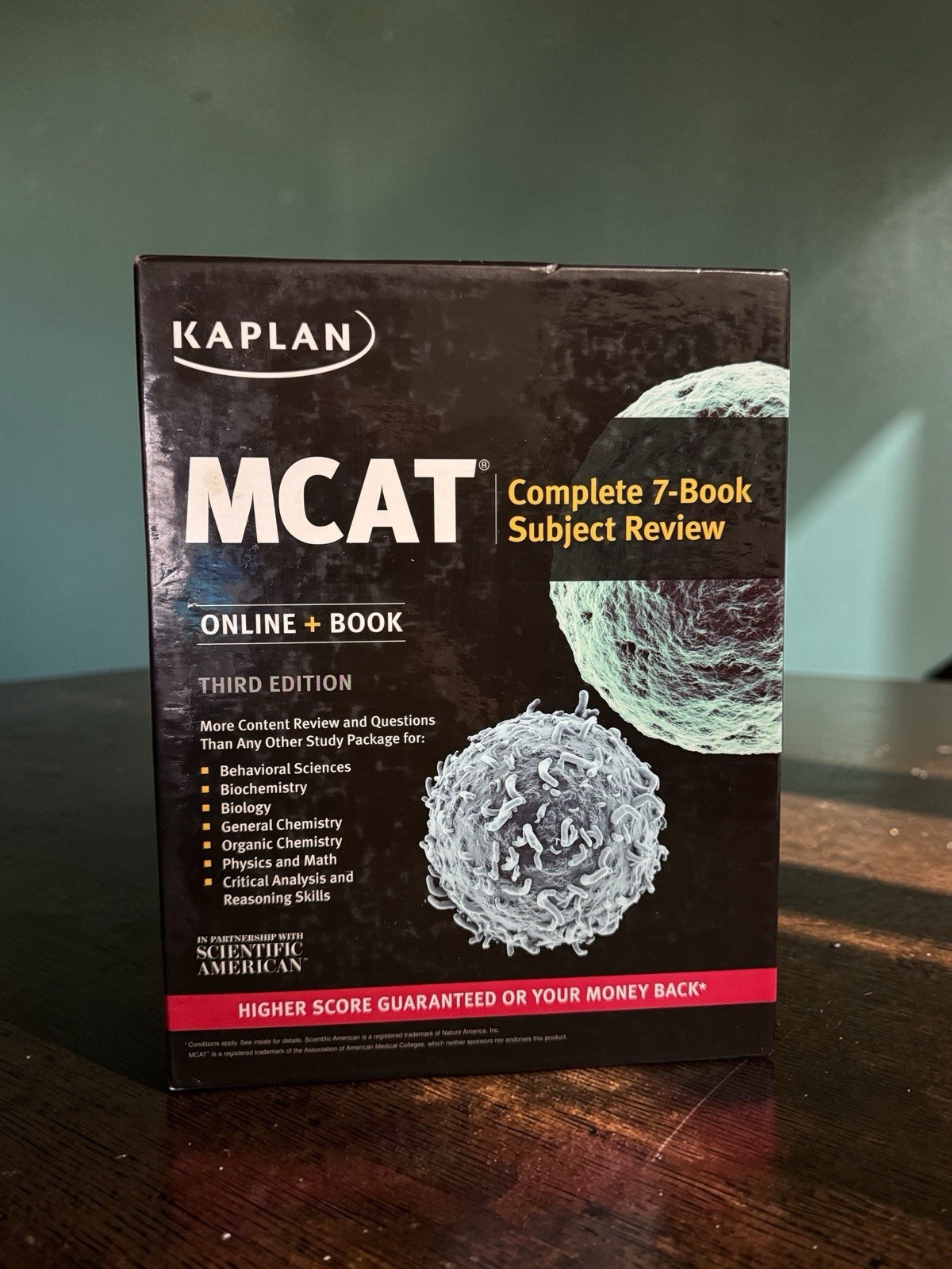 Kaplan Publishing MCAT Complete 7-book Subject Review 3rd Edition