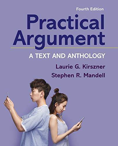 Practical Argument: A Text and Anthology – Paperback – ACCEPTABLE