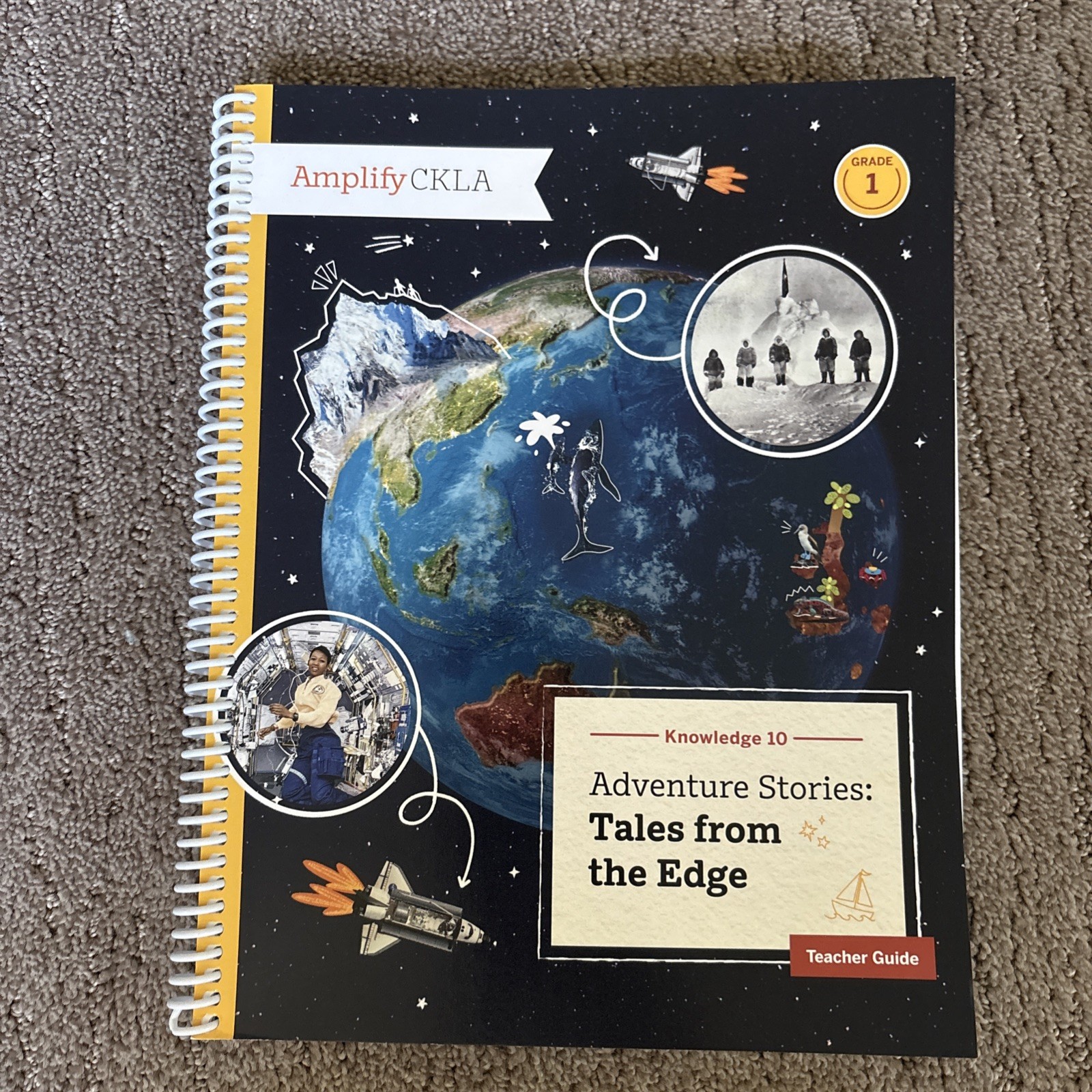 Amplify CKLA Teacher Guide Grade 1 Knwldge 10 Adventure Stories Tales From Edge