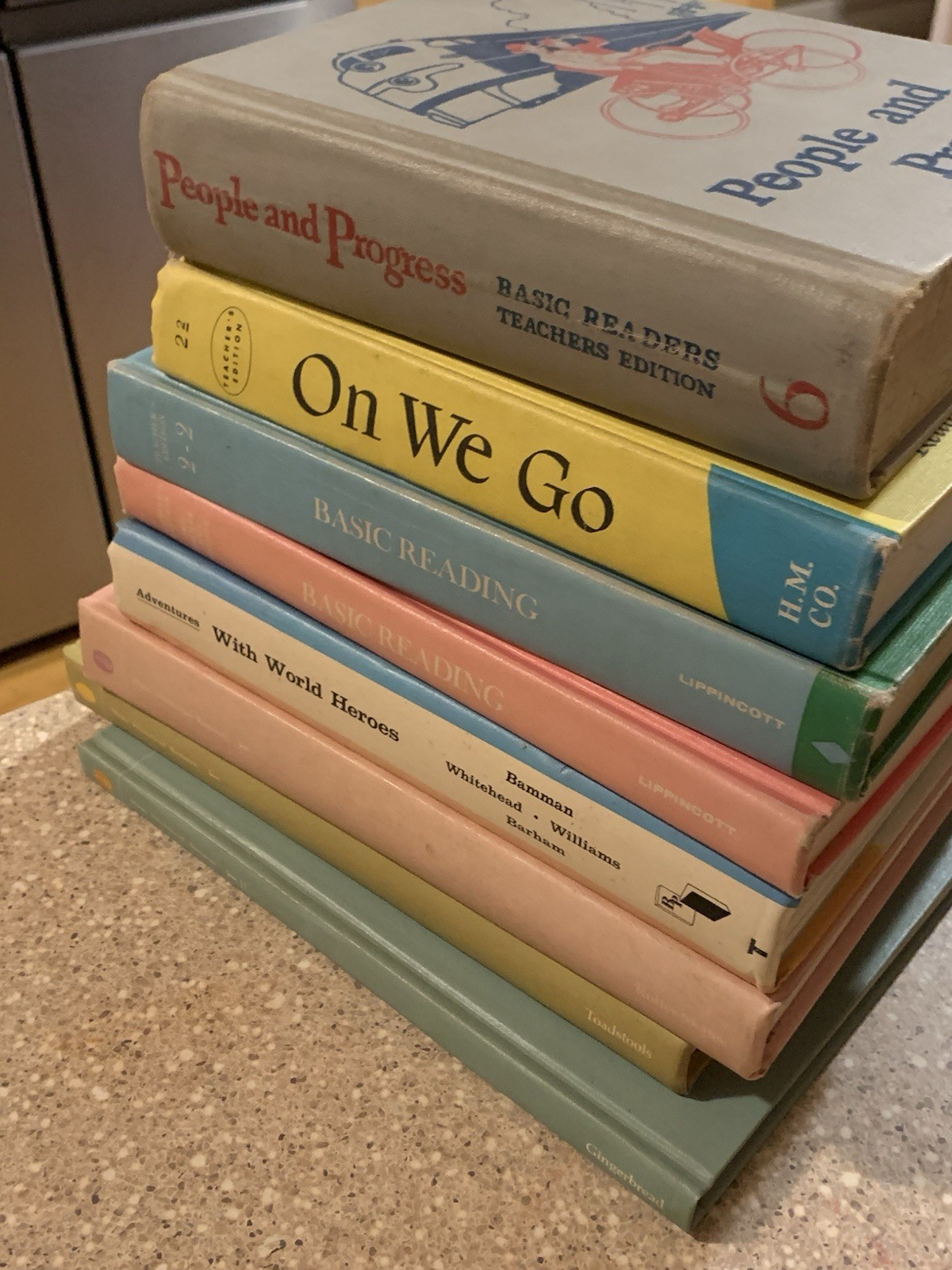 Lot of 8 Vintage Teacher’s Editions – Elementary Reading – Different Titles!