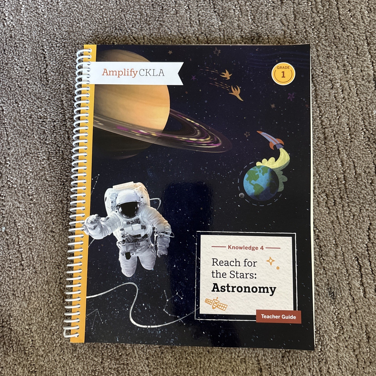 Amplify CKLA Teacher Guide Grade 1 Knowledge 4 – Reach For The Stars Astronomy