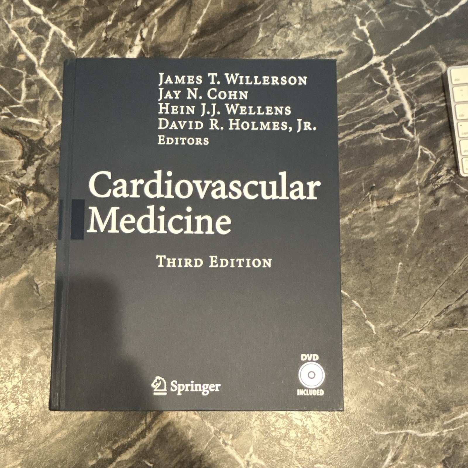 Springer Cardiovascular Medicine 3rd Ed Hardcover Textbook w/ DVD