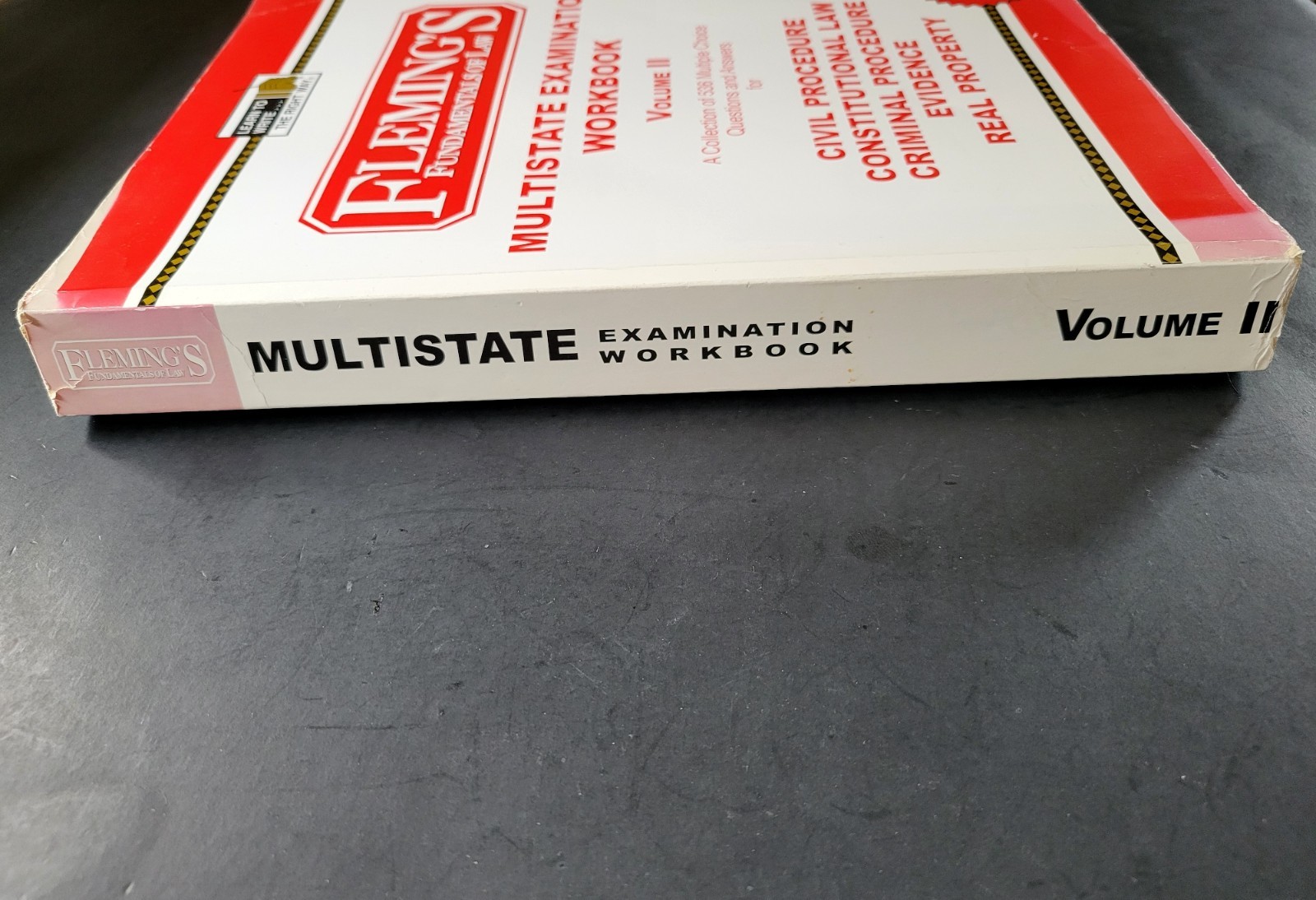 MULTISTATE EXAMINATION WORKBOOK VOL 2 CIVIL PROCEDURE – Fleming Vol II