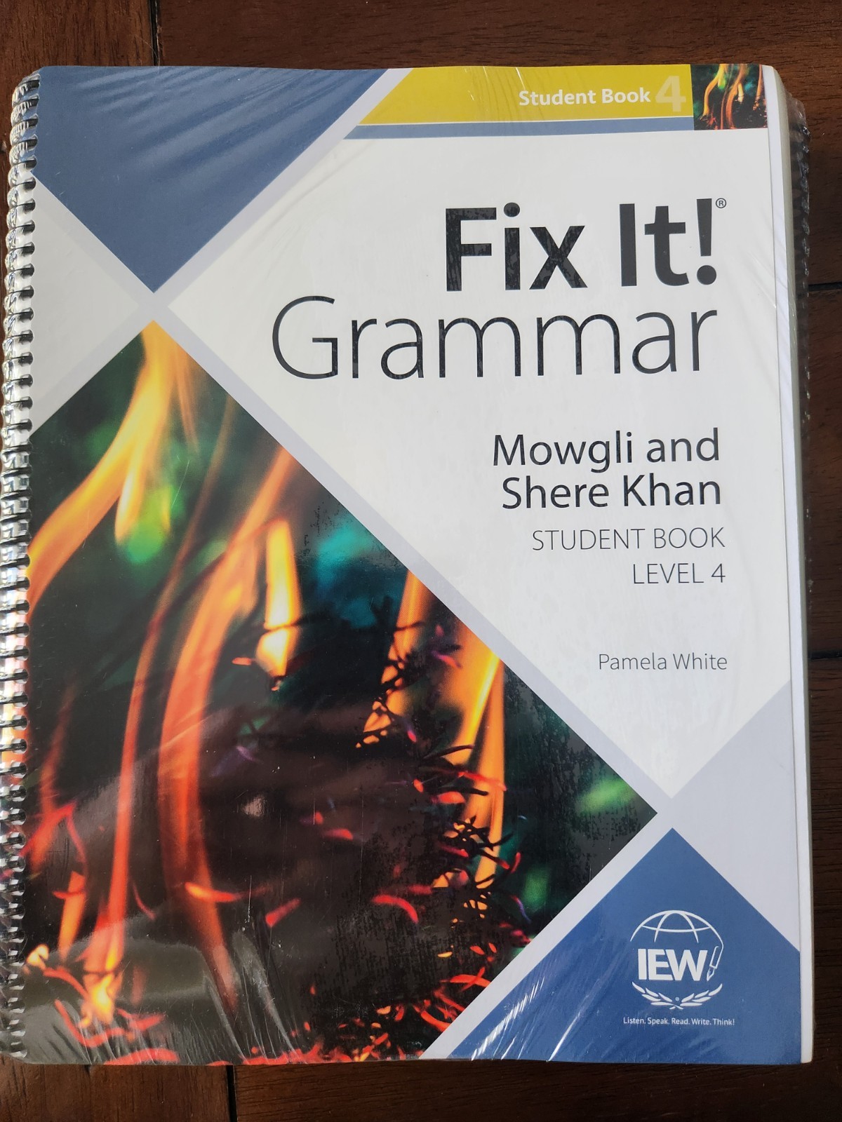 IEW Fix It Grammar Mowgli and Shere Khan Level 4 Brand New