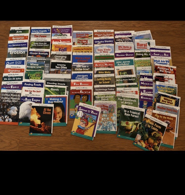 Lot Of Leveled Readers F-J Benchmark Education Early Connections & Lesson Cards
