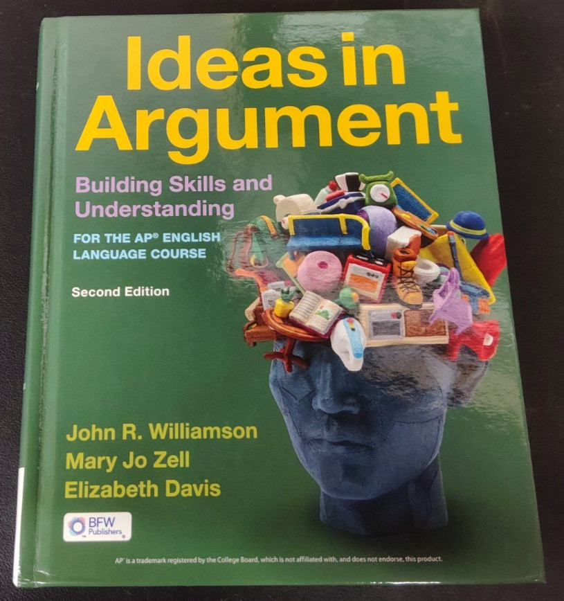 Ideas in Argument Second Ed. 1st Print 2026 Student Ed. New Hardcover Textbook
