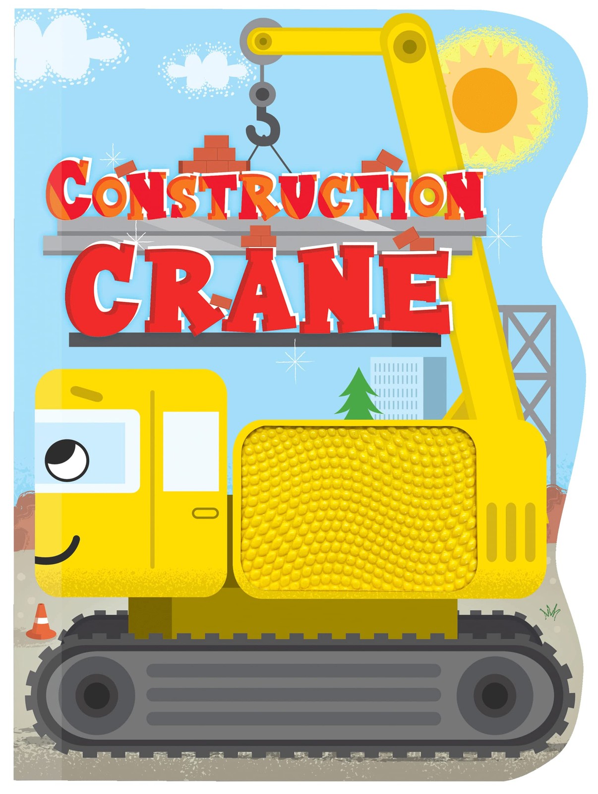 Construction Crane – Touch and Feel Board Book – Sensory Board Book (Touch &…