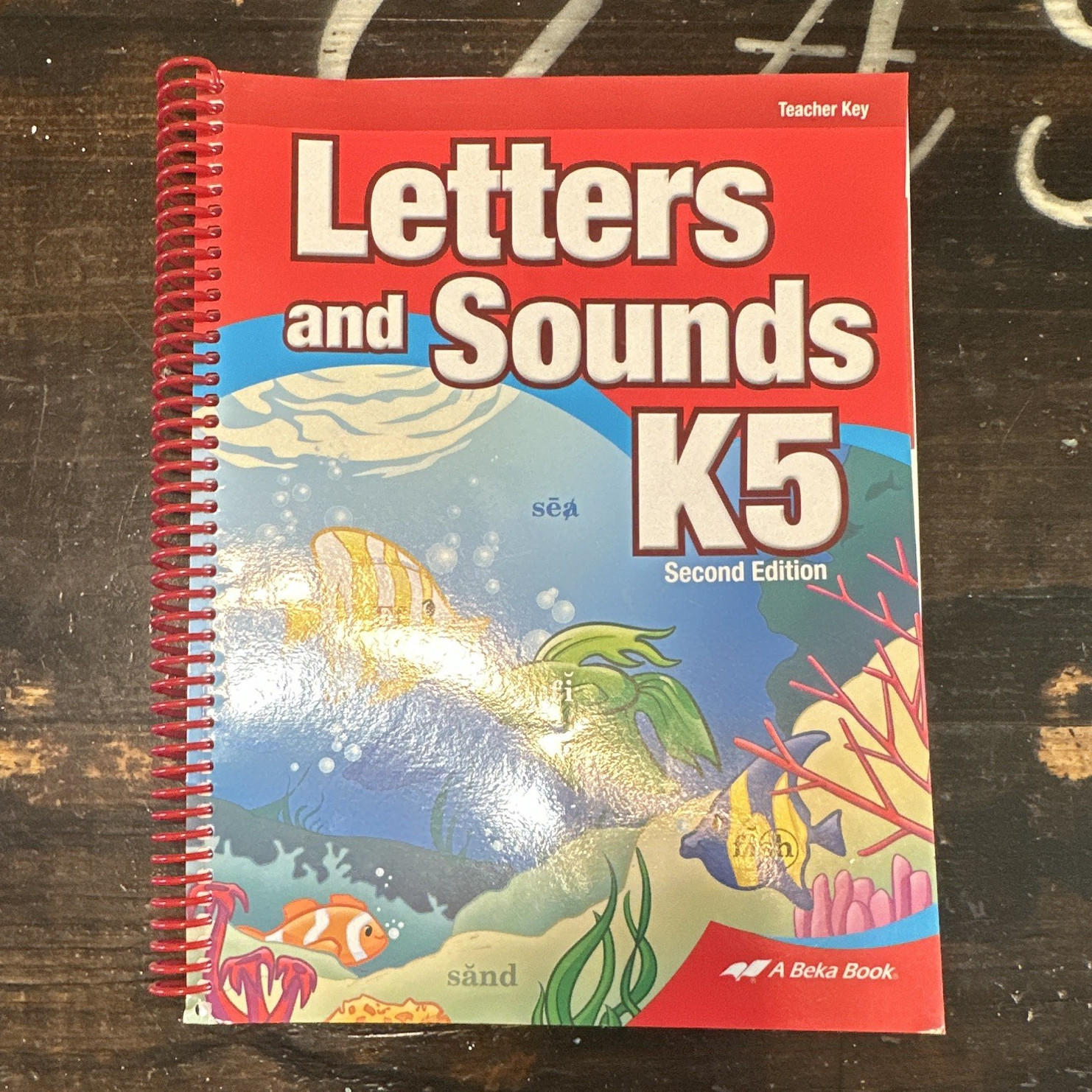 Abeka Letters and Sounds K5 Teacher Key 2nd Ed Spiral, Phonics Preschool