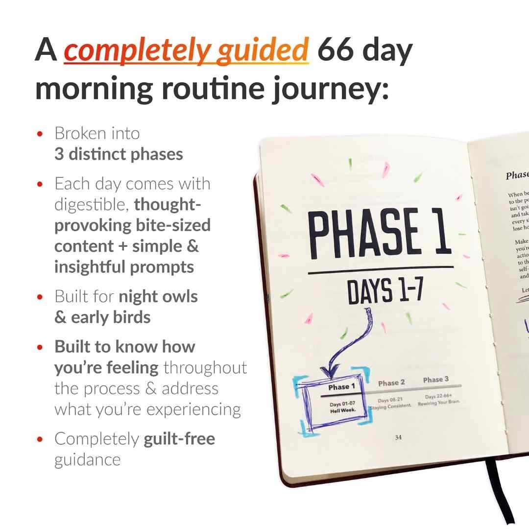 The Sleep & Evening Routine Journal. Fulfill Your Evening & Sleep Routine.